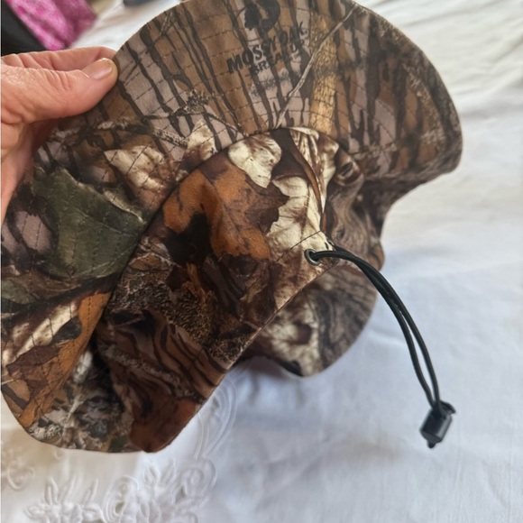 Mossy Oak GAMEHIDE hunting cap excellent condition drawstring for perfect fit - Picture 6 of 9